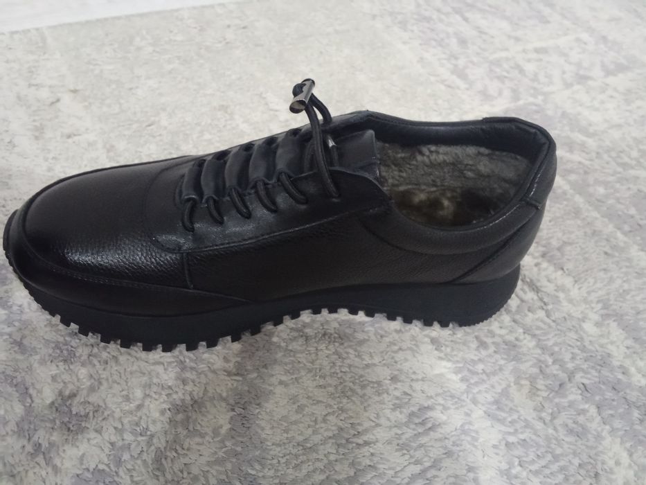 Кросовка кожанный