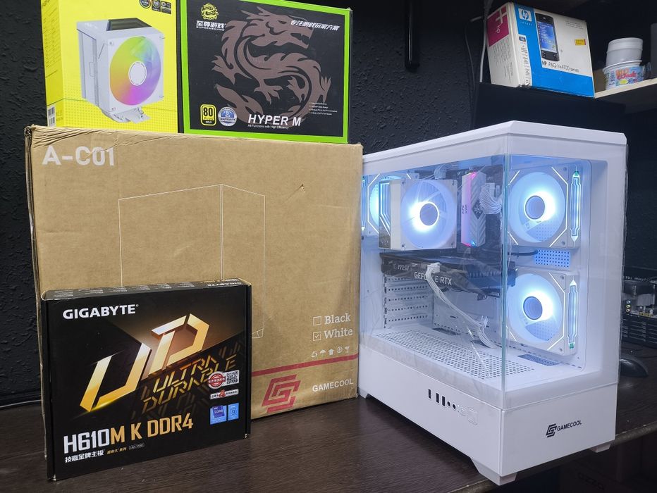 Gigabyte H610+i5 13400F+16Gb+NVMe 512Gb+RTX3050 8Gb