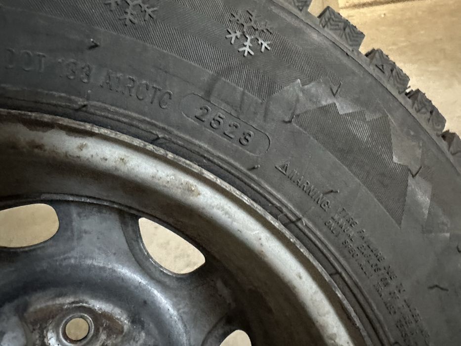 Железные диски 4/100 R13 в комплекте