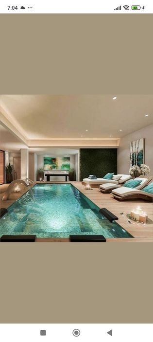 бассейны, водопады.