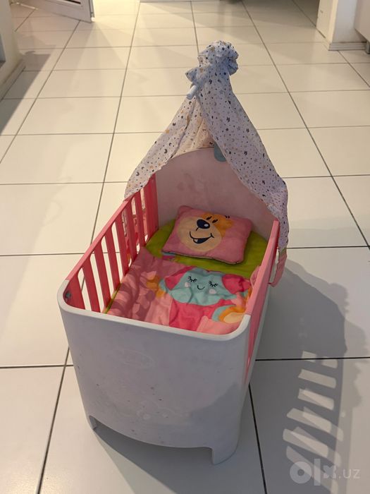 Интерактивная кровать для Baby born
