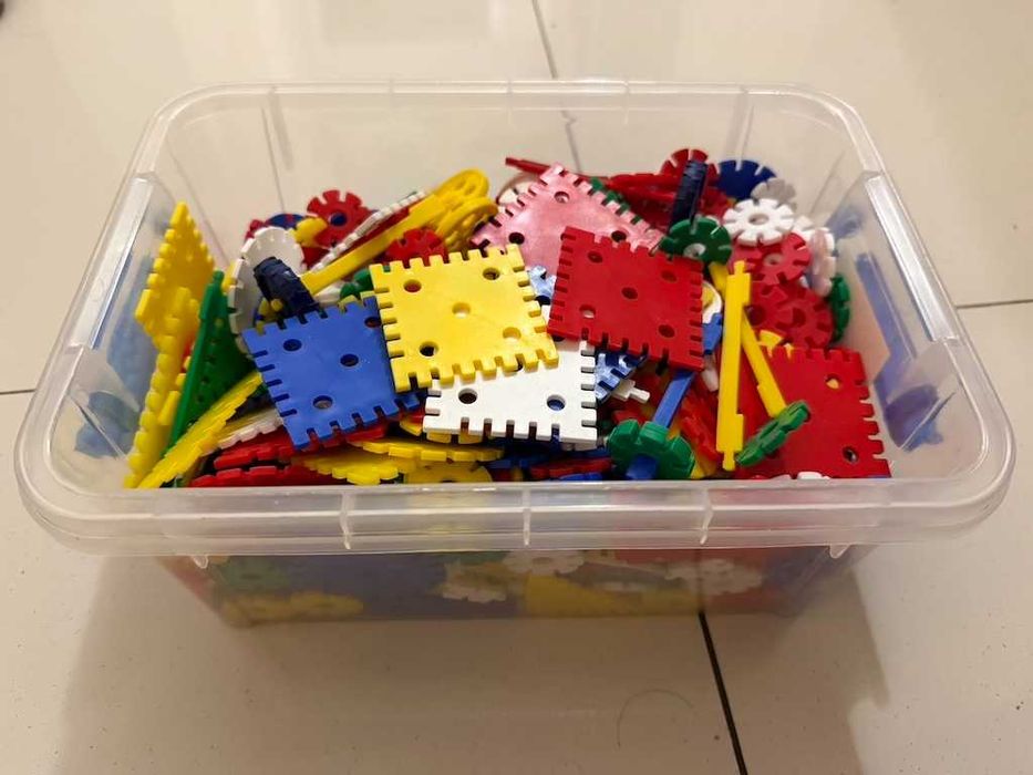 Set piese plastic constructie copii