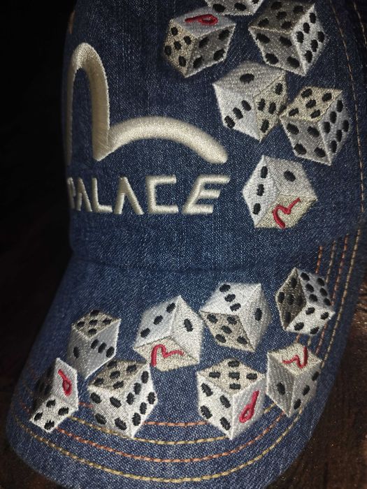 EVISU x Palace Denim Mesh Cap