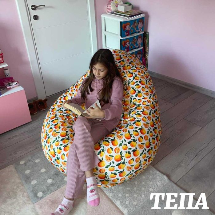 ПРОМОЦИЯ Барбарон / Пуф Голям Водоустойчив Чисто Нови Високо Качество