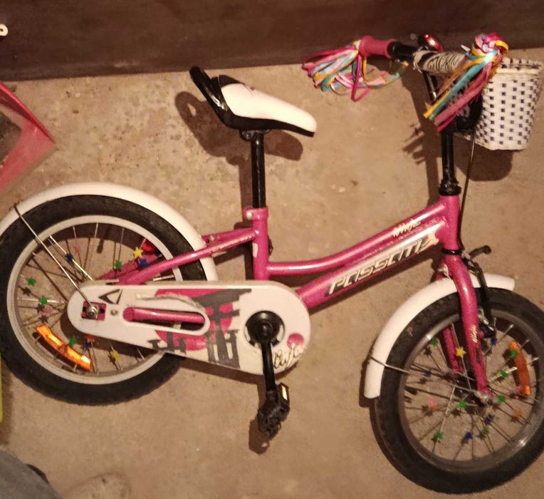 Детско колело с помощни гуми