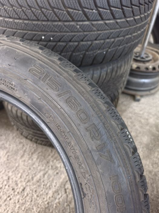 4 Броя 215/60/17 Nokian 7mm
