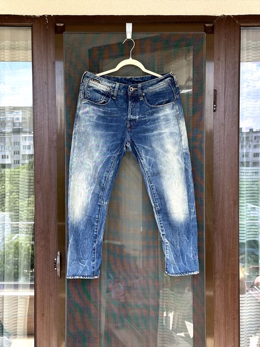 Мъжки дънки G-Star Raw (A-Crotch Tapered) - размер W29 / L32, Отлично състояние