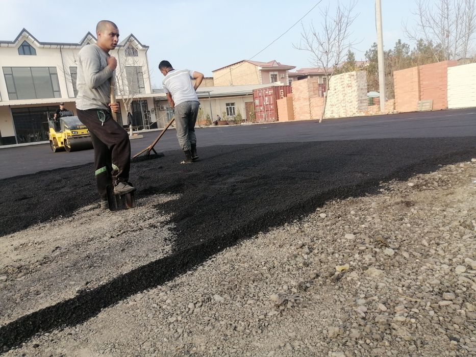 Асфальт килиш хизматлари
