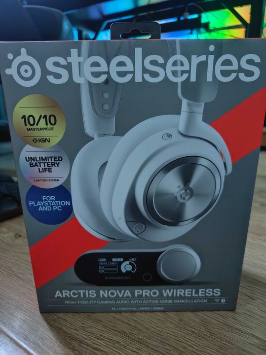 Casti Gaming Steelseries Arctis Nova Pro Wireless