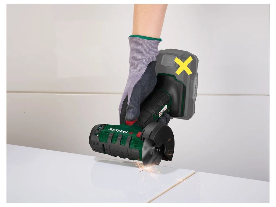 Parkside Акумулаторен ъглошлайф, Парксайд  Ъглошлайф