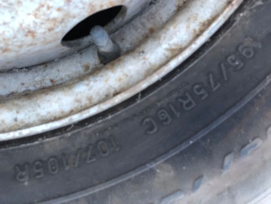 Janta/Roata Ford Tranzit 195/75/16 C pe dublu