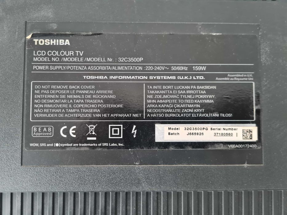 Телевизор Toshiba