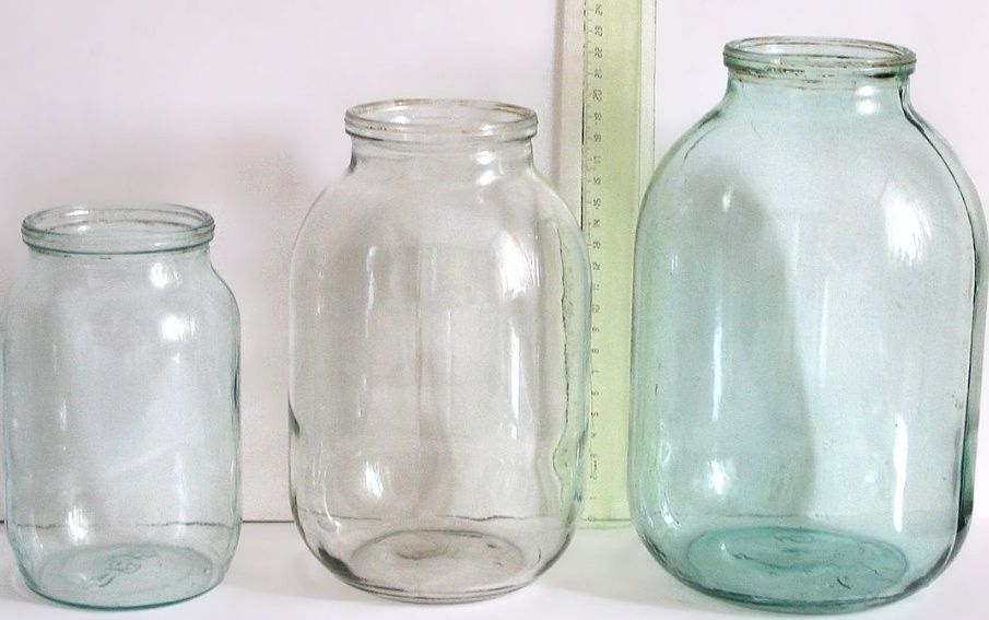 Банки, бонка, 1л. 2л. 3л.