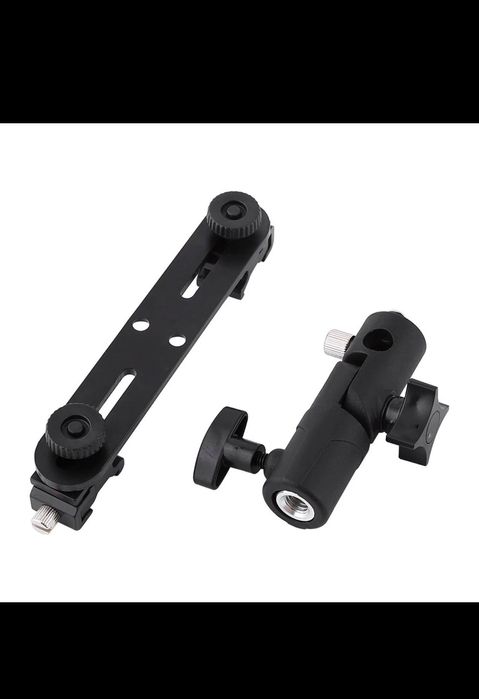 Двойное крепление для вспышек и света