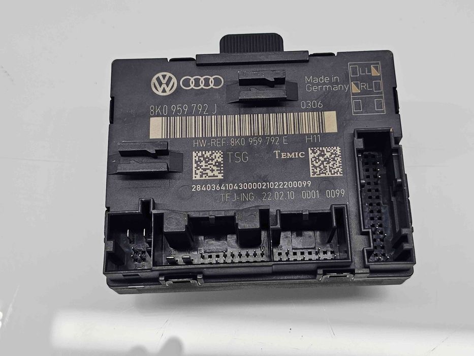 Modul confort Audi A4 (8K5, B8) Avant [Fabr 2008-2015] 8K0959792J