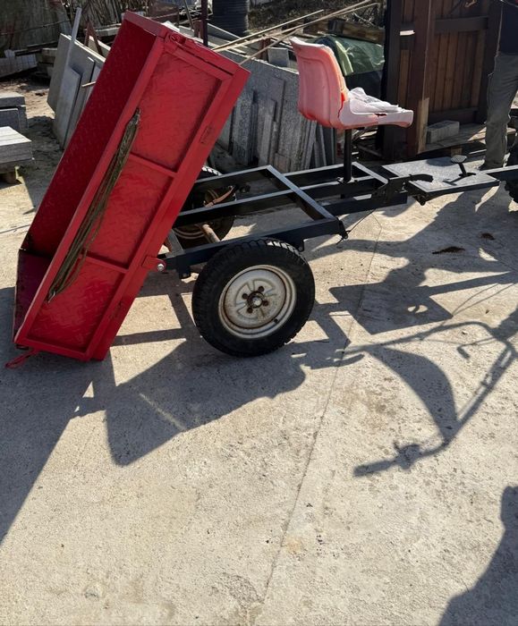Motocultor Rotakt cu remorcă