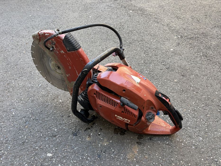 hilti 700 drujba masina taiat beton asfalt + 2 disc
