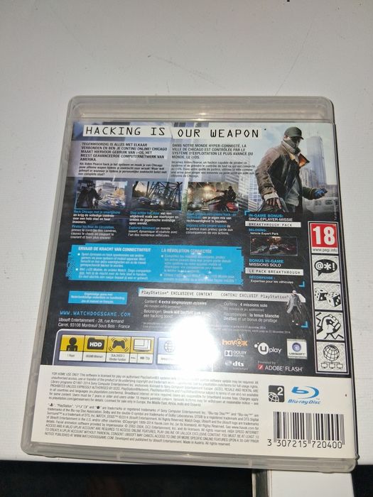 WATCH DOGS Pentru playstation 3