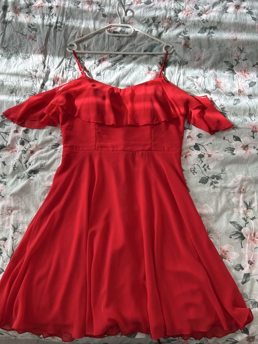 Червена рокля - XL
