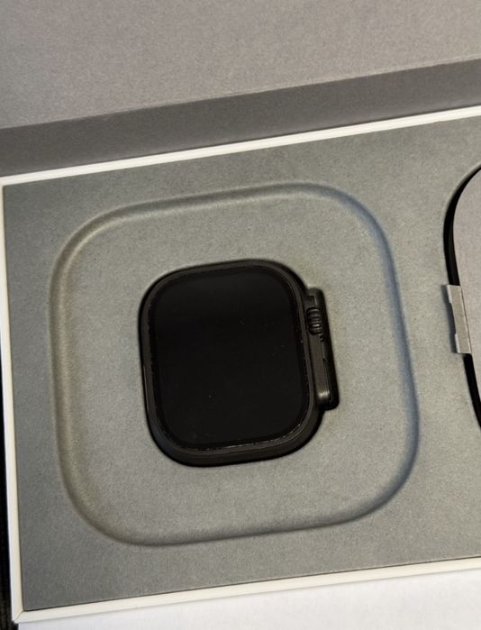 Apple watch Ultra 2 iStyle Гаранция 2г Black Titanium MILANESE TML