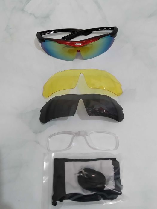 Очки с набором линз, набор линз, тактические