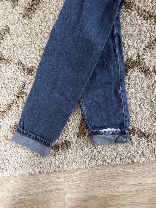 Дамски дънки Mom fit без еластан