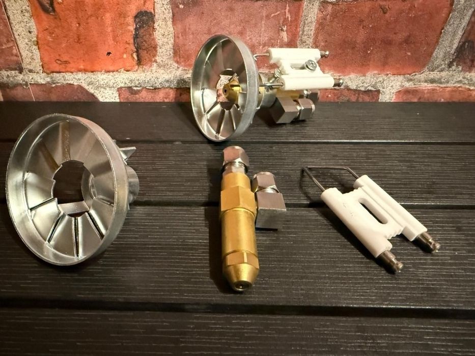 Kit arzator ulei ars duza diuza ulei ars portdiuza deflector aer electrozi aprindere