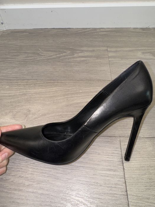 Туфли натуральная кожа Zara