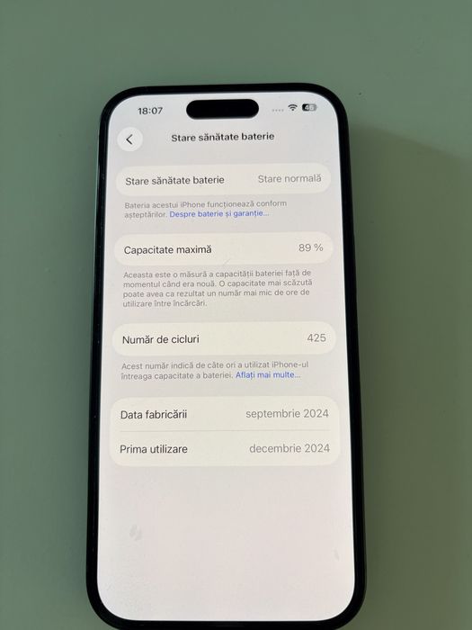 iPhone 15 Black 128GB