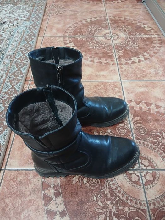 Сапоги зимние теплые