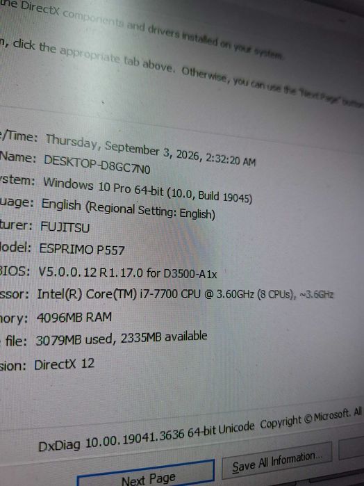 Procesor i7 7700