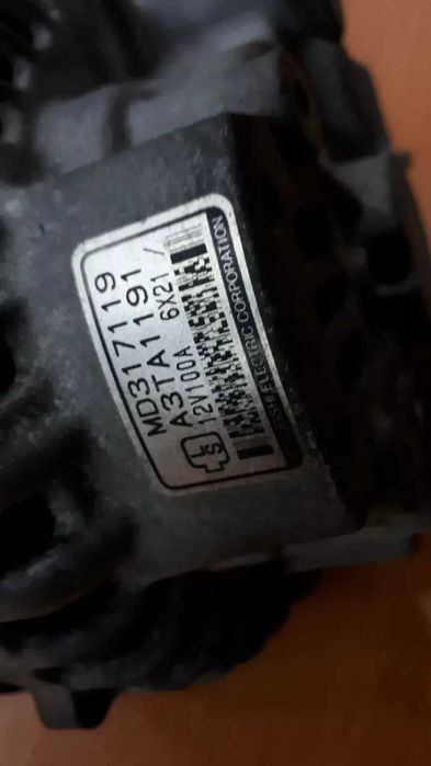 Генератор 6g72 100А (бензин)