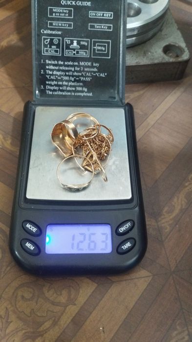 Золото лом 585 Россия