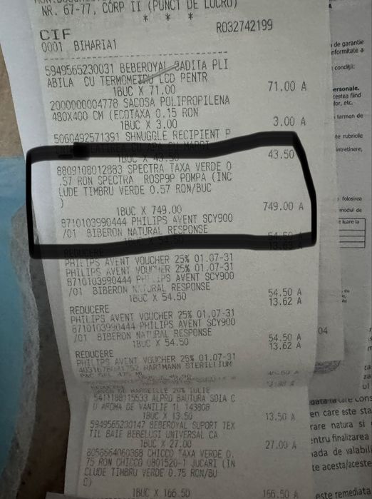 Pompa alaptat - Spectra