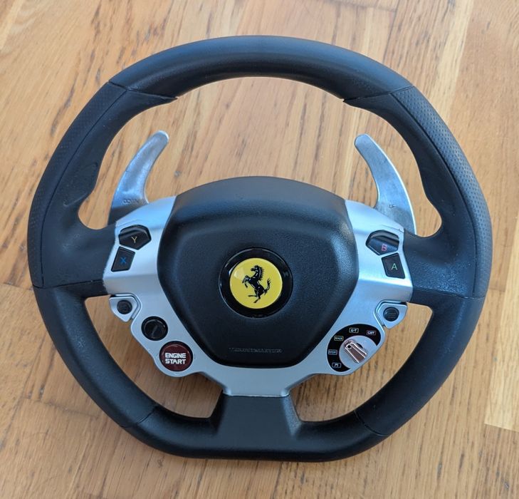 Thrustmaster Ferrari 458 Italia Wheel Add-On (съвместимо с TX / T300 /T500)