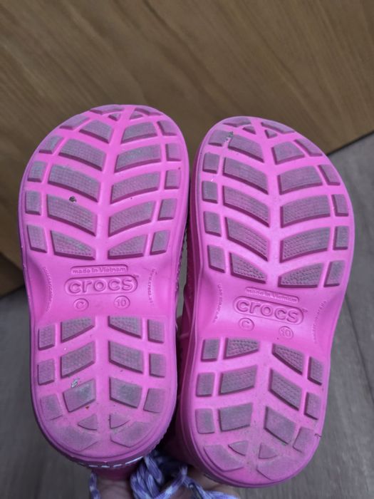 Детские сапоги crocs, c10 26-27