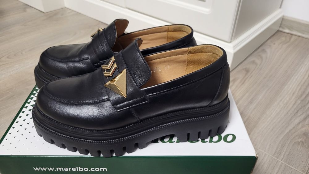 Pantofi piele naturala 37