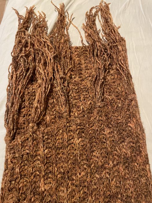 Fular gros/calduros de iarna esarfa h&m maro/roz