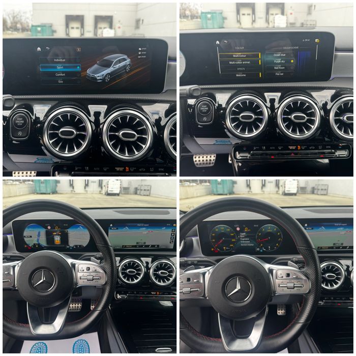 Mercedes A 180 AMG Pack camere 360 ambientale