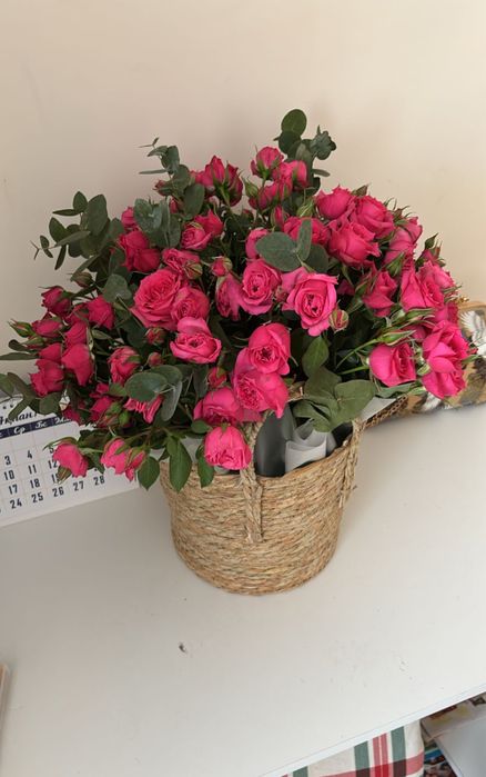 Продам бюкет в корзине