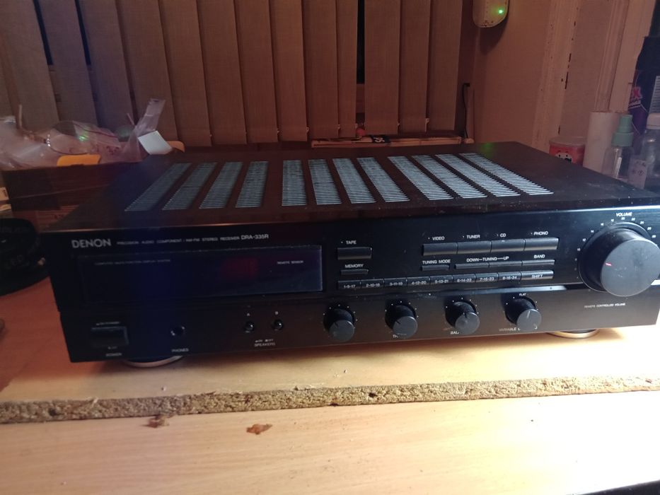Amplificator cu radio DENON DRA 335 R stereo 2x62w 4.ohmi sau 2x42w 8.ohmi