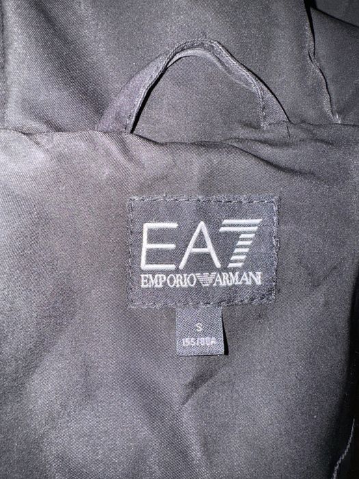 Пуховик на теплую зиму EA7