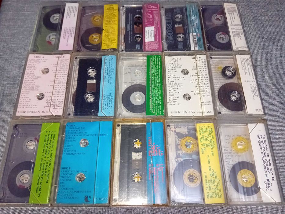 Аудио касети 15бр. 20€