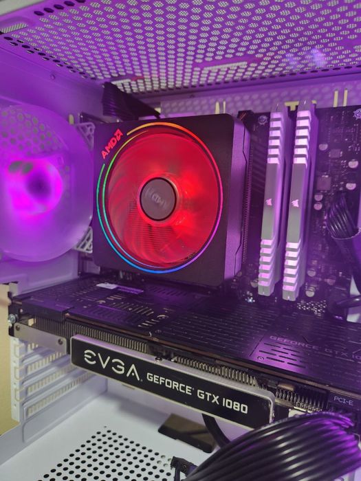 Gaming PC + 180Hz Monitor | Ryzen 7 3700X, GTX 1080 8GB, 25” FHD