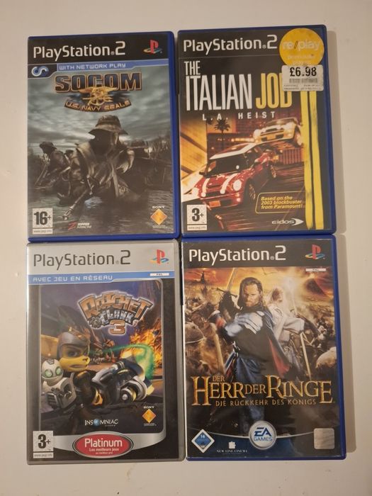 Vând jocuri playstation 2