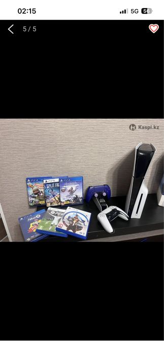 Sony PlayStation 5 с дисководом.