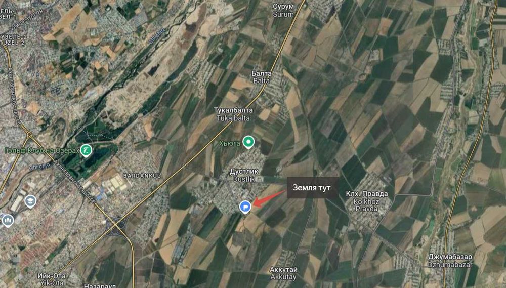 Продается участок 40 соток в поселке Дустлик (Новый Ташкент)
