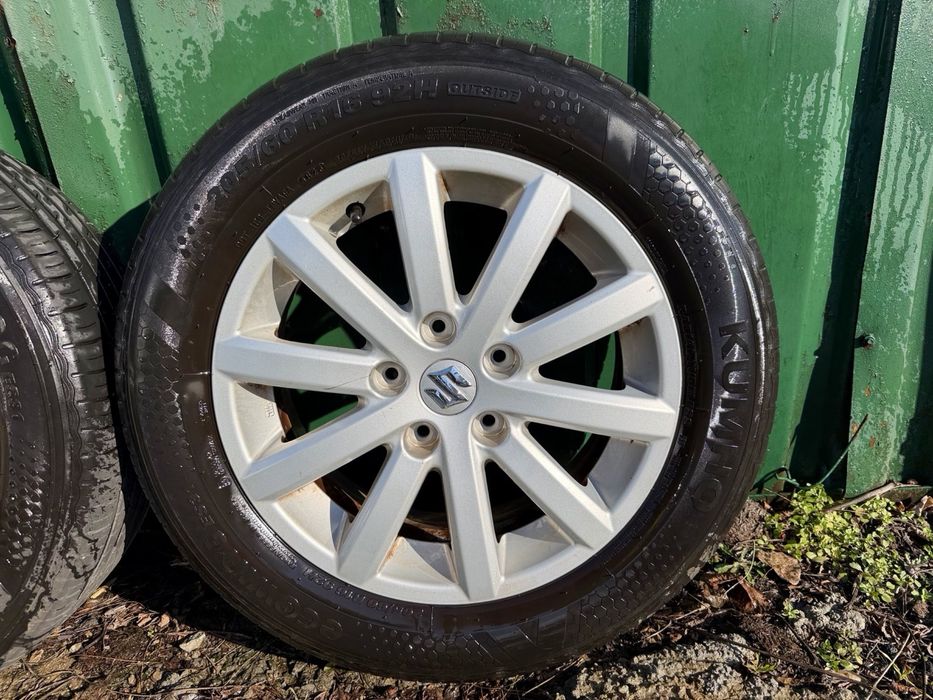 Suzuki SX4 / Fiat Sedici оригинални джанти с летни гуми 205 60 16