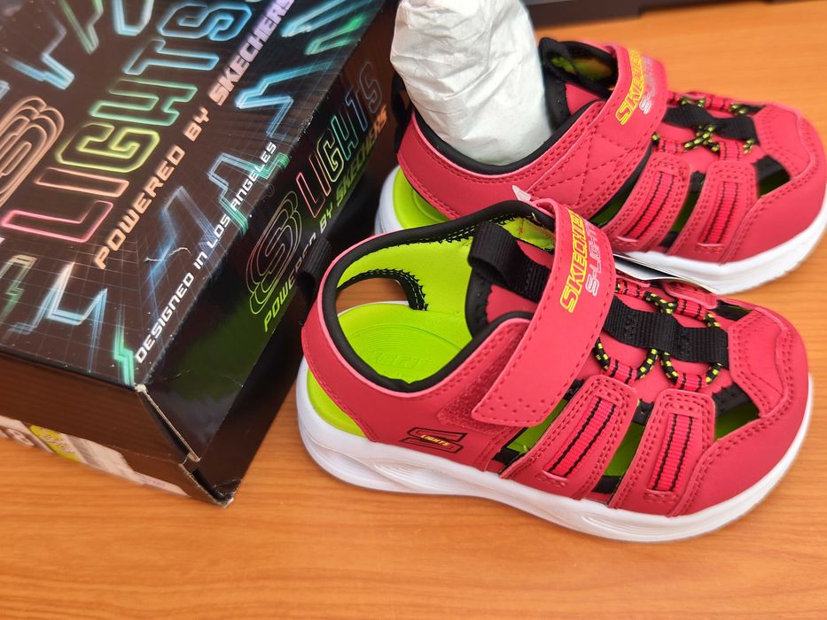 Сандали детски skechers lights
