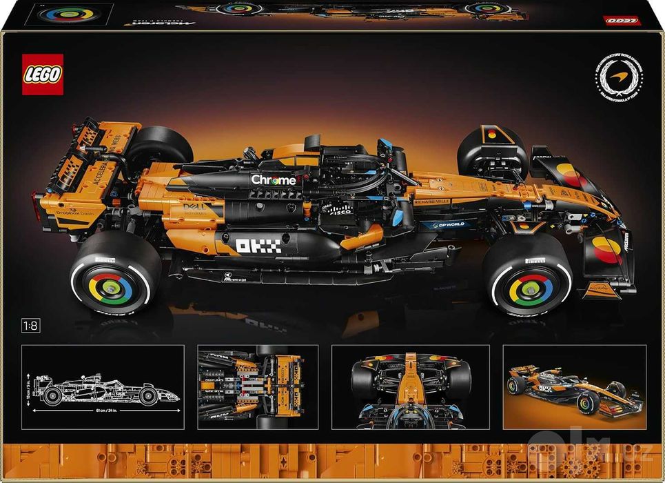 Конструктор LEGO Technic McLaren MCL39 F1 Car Building Set! Оригинал!